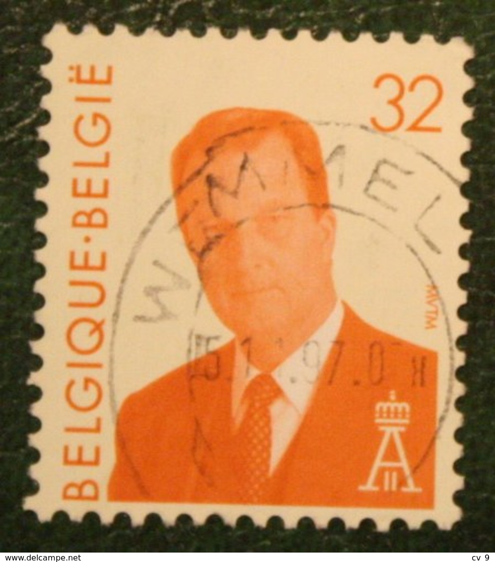 King Albert II 32 Fr Mi 2598 1994 Used/gebruikt/oblitere BELGIE / BELGIEN / BELGIUM / Belgique - Gebraucht