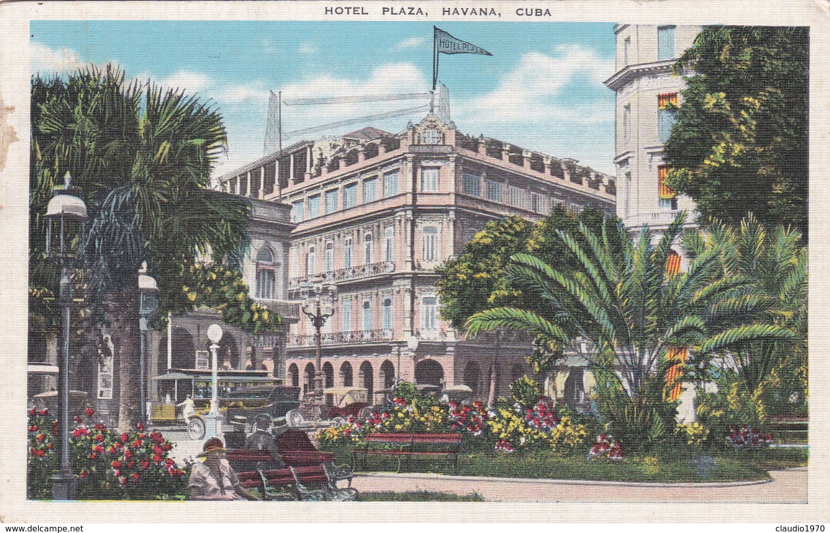 CARTOLINA - CUBA - HOTEL PLAZA HAVANA CUBA - Cuba