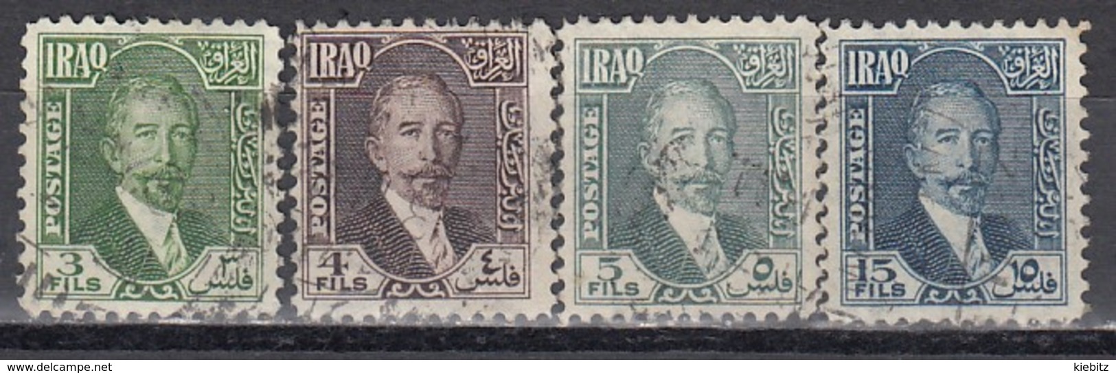 IRAK 1932 - MiNr: 62 - 78 Lot 4x   Used - Iraq