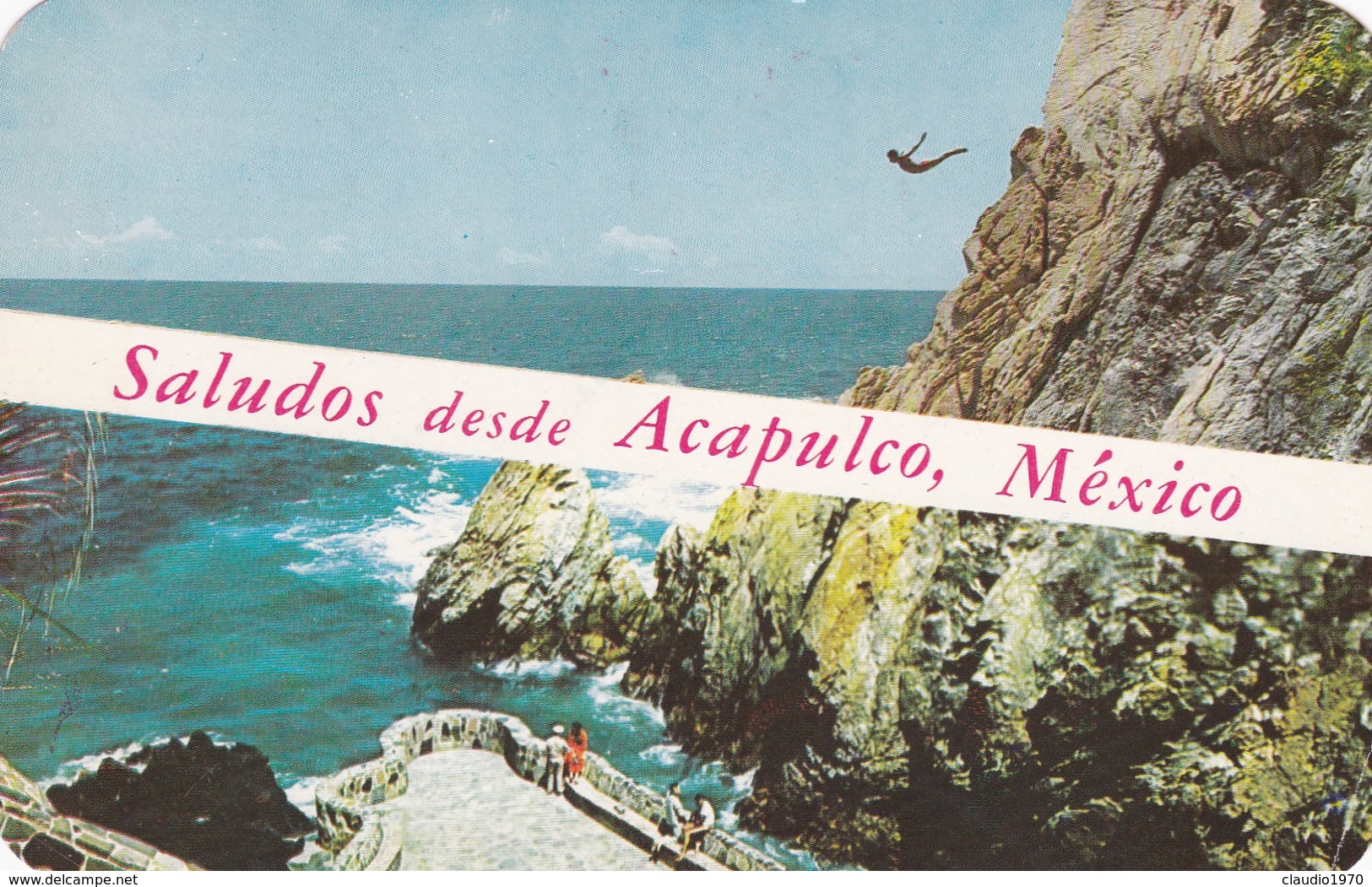 CARTOLINA - MESSICO - SALUDOS DESDE ACAPULCO - Messico