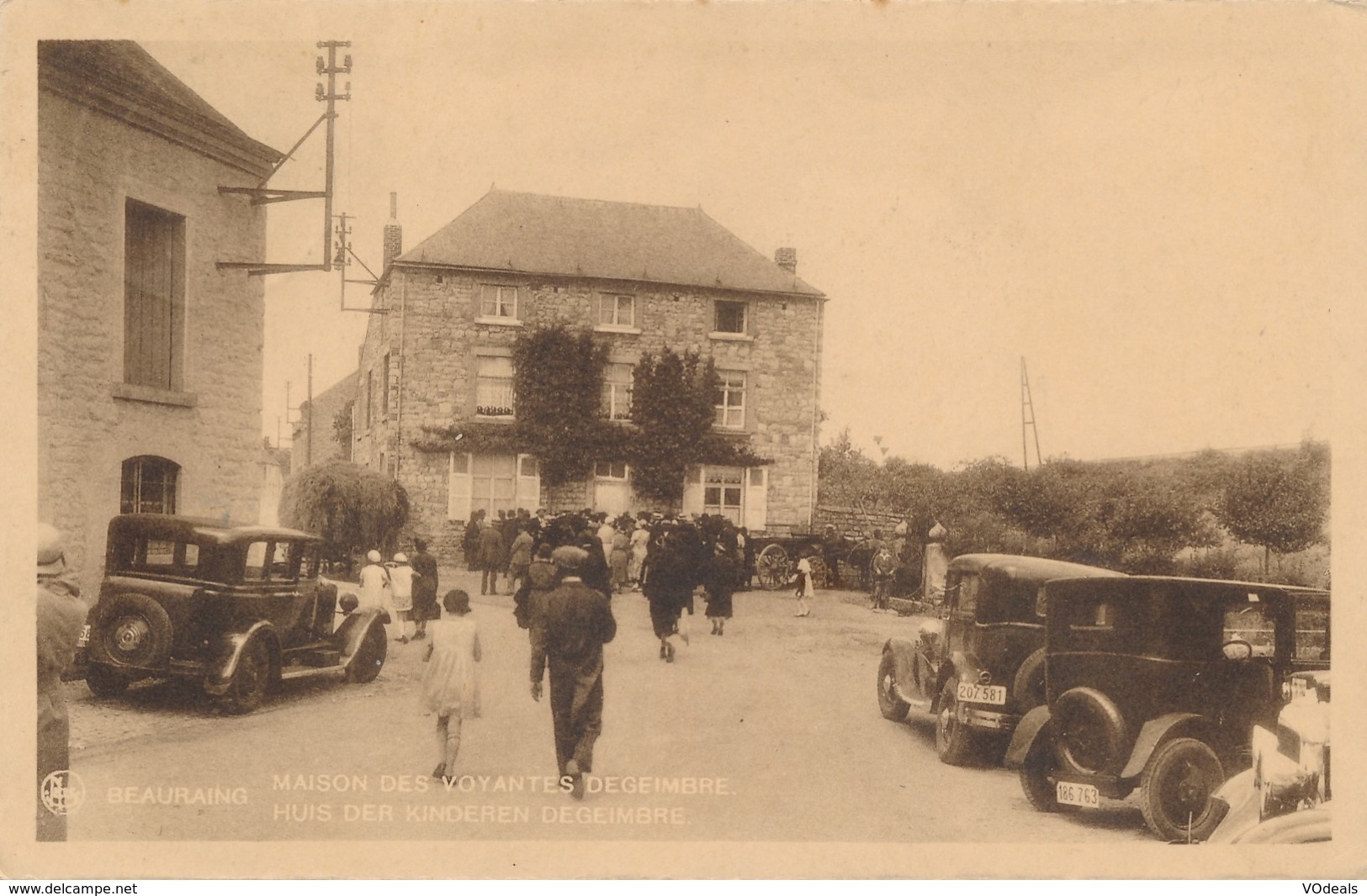 CPA - Belgique - Beauraing - Maison Des Voyantes Degeimbre - Beauraing