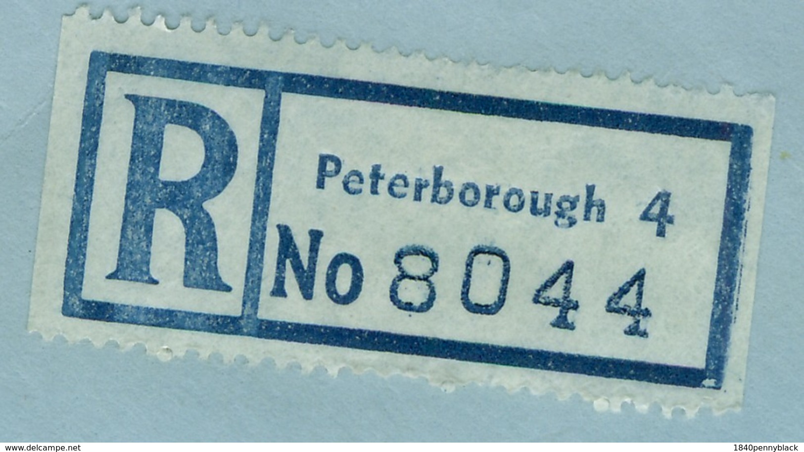 GB 1969 Registered Cover From PETERBOROUGH To Prague - Covers & Documents