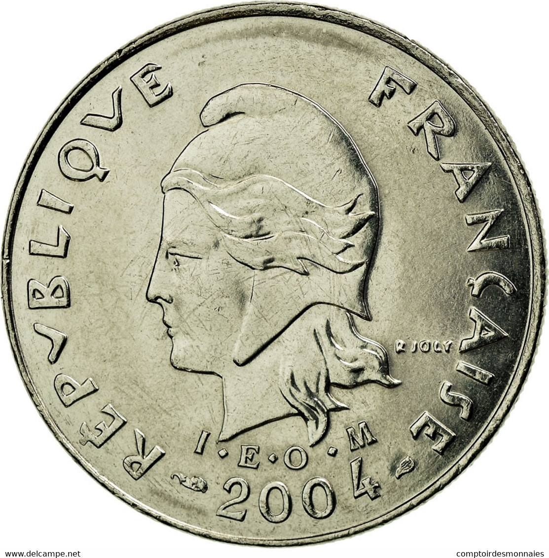 Monnaie, French Polynesia, 10 Francs, 2004, Paris, SUP, Nickel, KM:8 - Polynésie Française