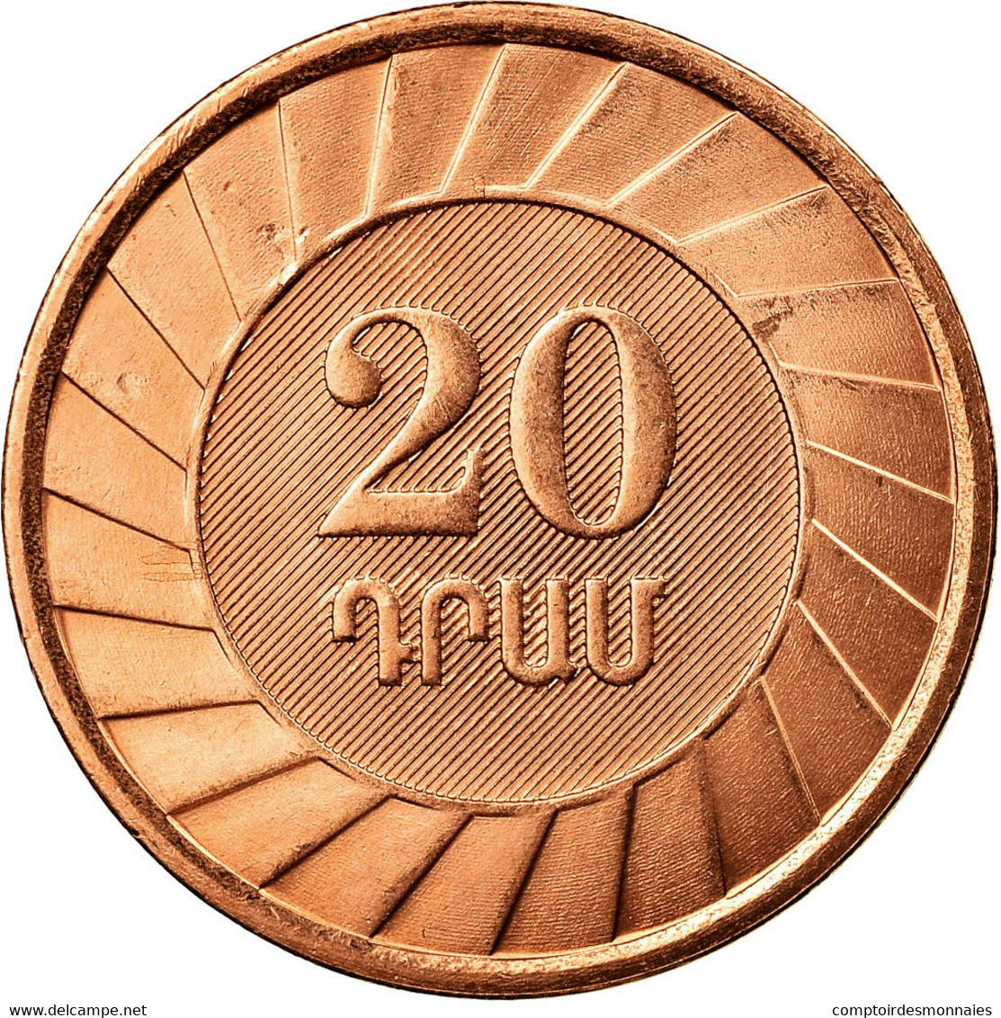 Monnaie, Armenia, 20 Dram, 2003, SUP, Copper Plated Steel, KM:93 - Armenien