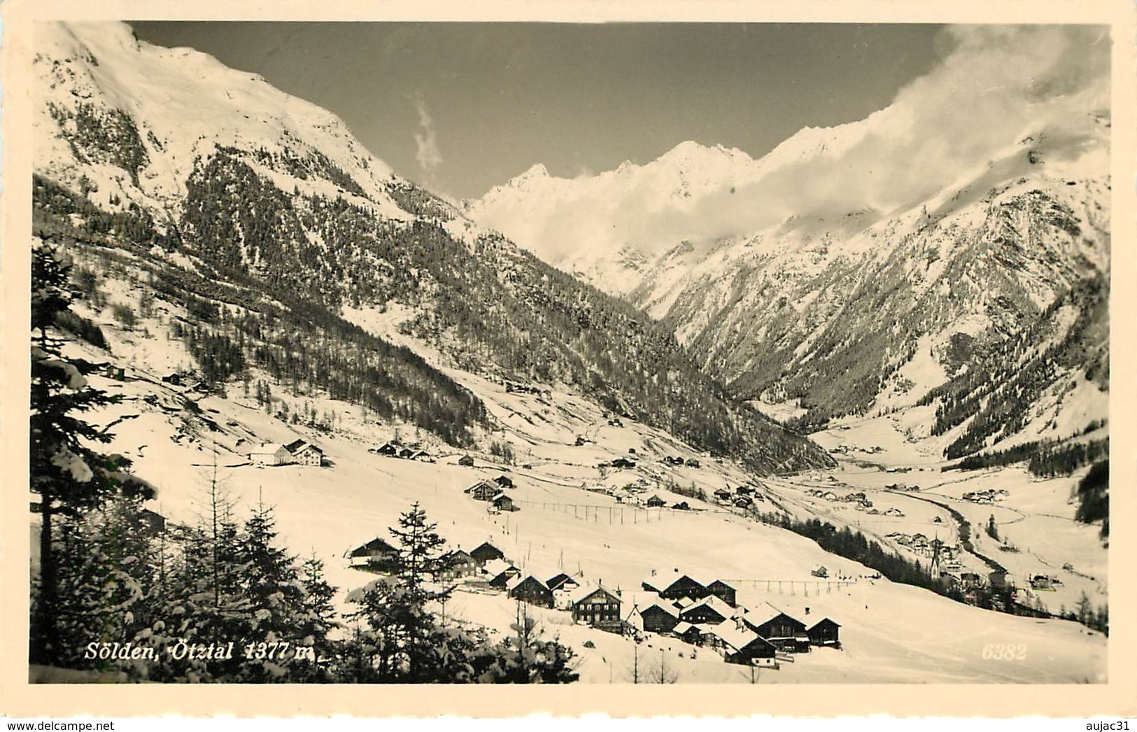 Autriche - Austria - Tyrol - Sölden - Otztal - Semi Moderne Petit Format - Bon état - Sölden