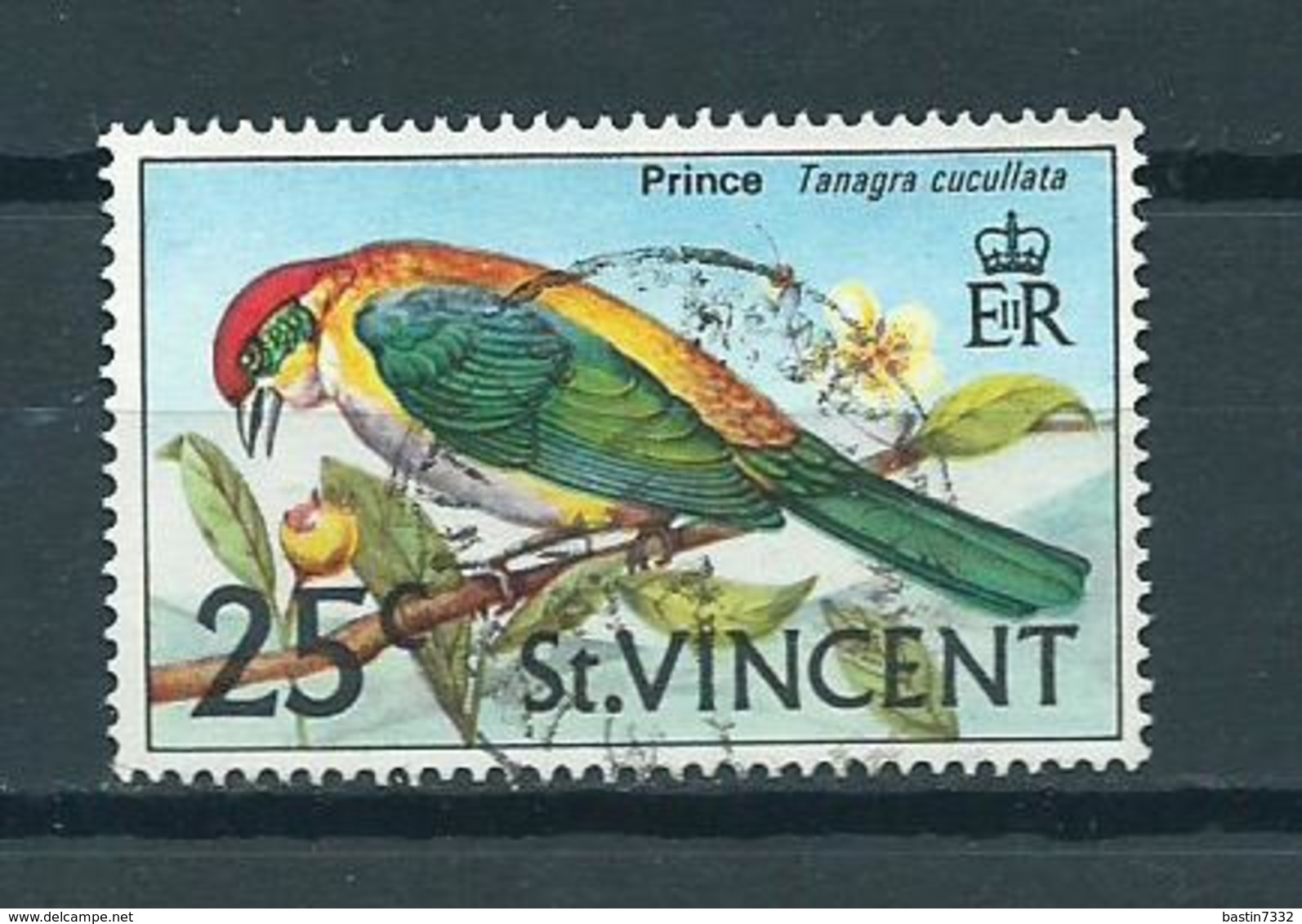 1970 St.Vincent Birds,oiseaux,vögel,vogels Used/gebruikt/oblitere - St.Vincent (1979-...)