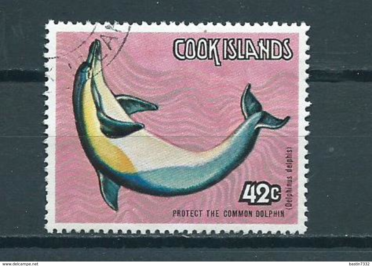 1984 Cook Island Dolphin Used/gebruikt/oblitere - Cookeilanden