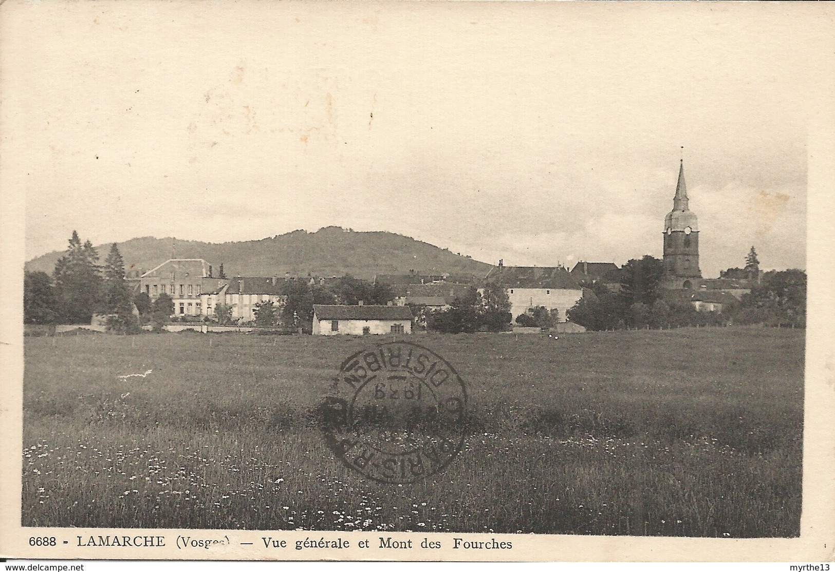 88 LAMARCHE  Vue Générale Et Mont Des Fourches  1939 - Lamarche