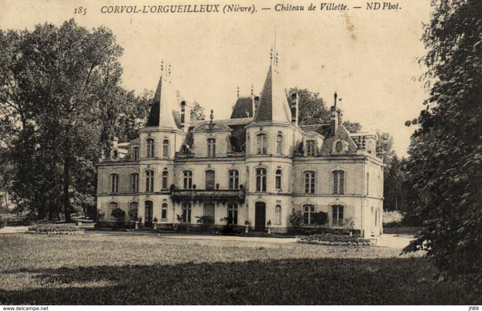 58 - Nièvre - Corvol-L'Orgueilleux - Château De Villette - C C 4558 - Autres & Non Classés