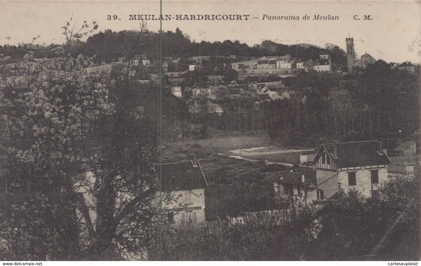 Hardricourt : Meulan-Hardricourt - Panorama De Meulan - Hardricourt