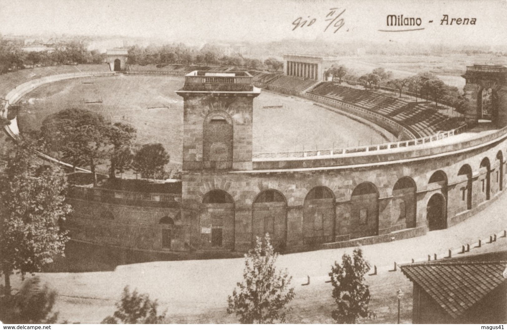 MILANO - ARENA STADIO CIVICO STADIUM STADION STADE ESTADIO - VG 1918 - Calcio