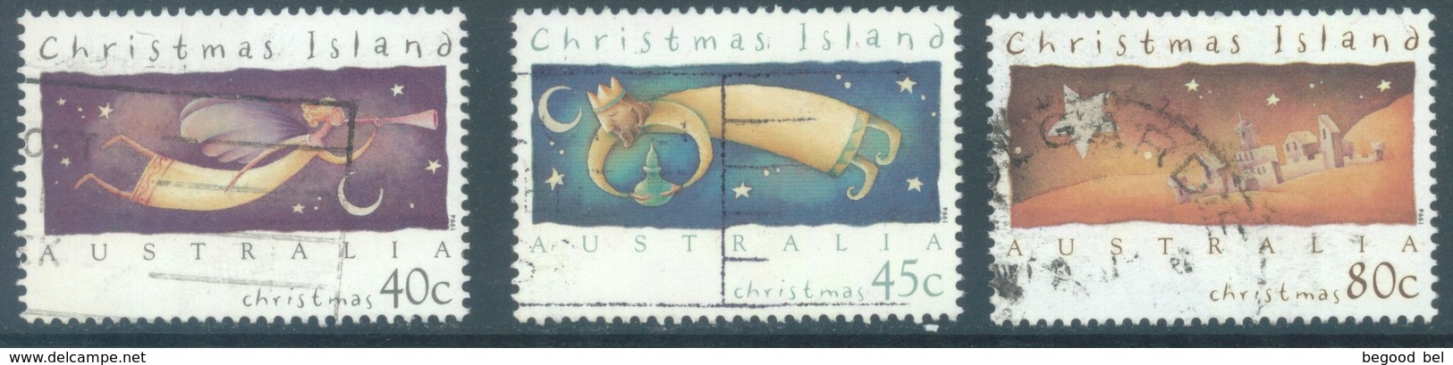 CHRISTMAS - USED/OBLIT.- 1994 - CHRISTMAS - Yv 410-412 - Lot 19073 - Christmas Island