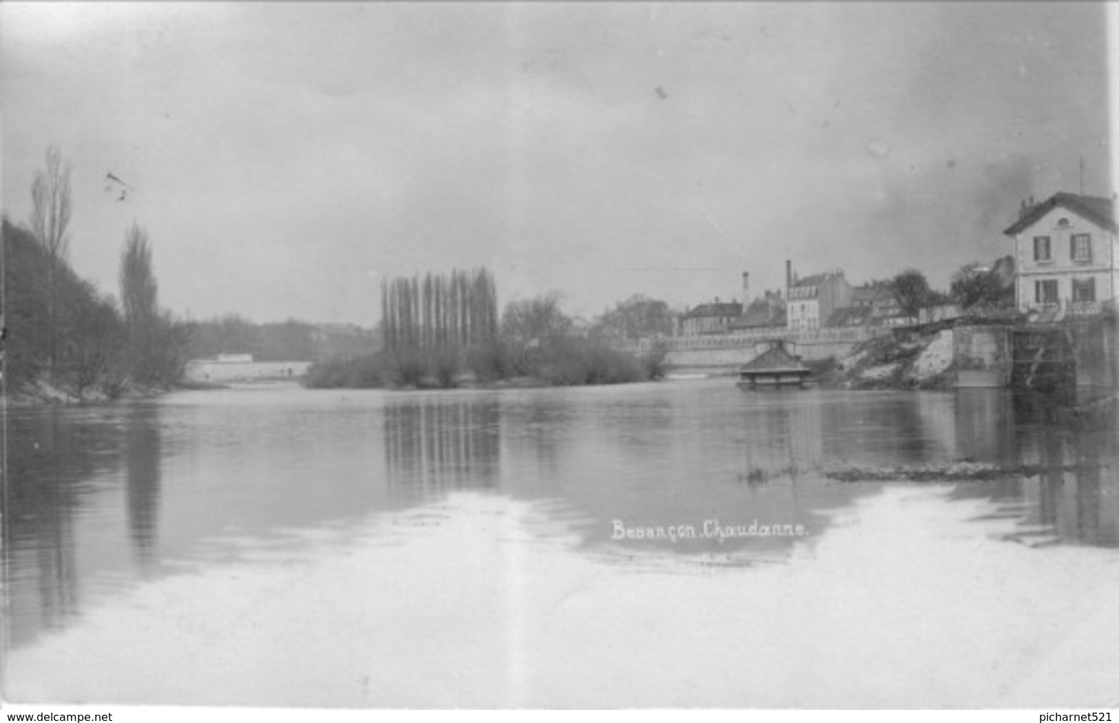 Carte-photo De BESANCON - Chaudanne. Edition (Borel ?). Dos Simple. Non Circulée. Bon état - Besancon