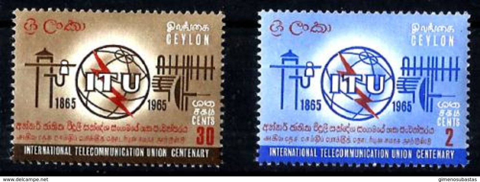 Ceylan Nº 343/54 En Nuevo - Sri Lanka (Ceylon) (1948-...)