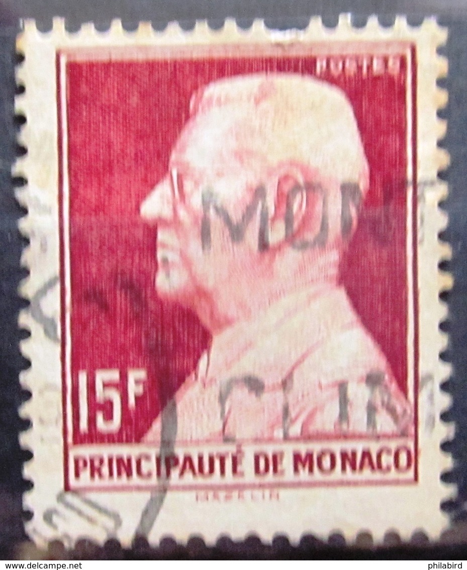 MONACO                   N° 305B                 OBLITERE - Gebraucht