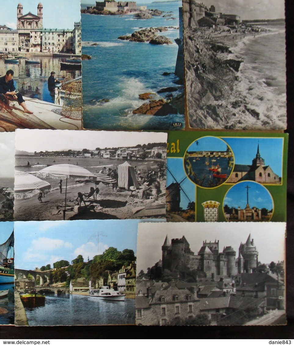 LOT 1000 CPSM/CPM grand format - Que de France, principalement Bretagne et région Sud-est - quelques belles animations