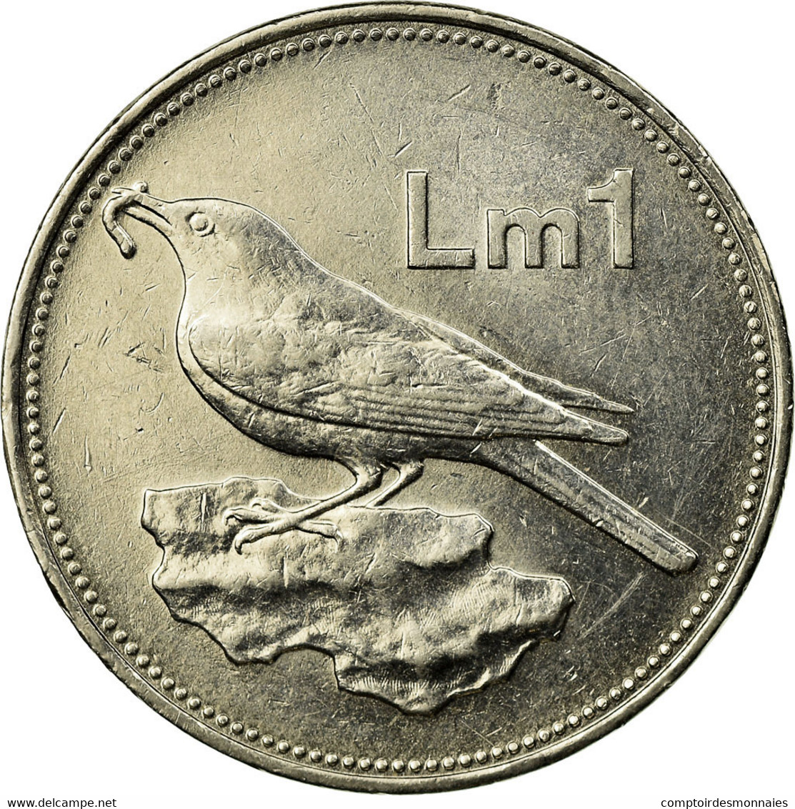 Monnaie, Malte, Lira, 1986, TTB, Nickel, KM:82 - Malte