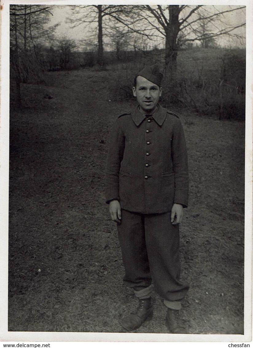 Schach Chess Ajedrez échecs - Foto - Stalag VI F - Bochum - Guerre, Militaire