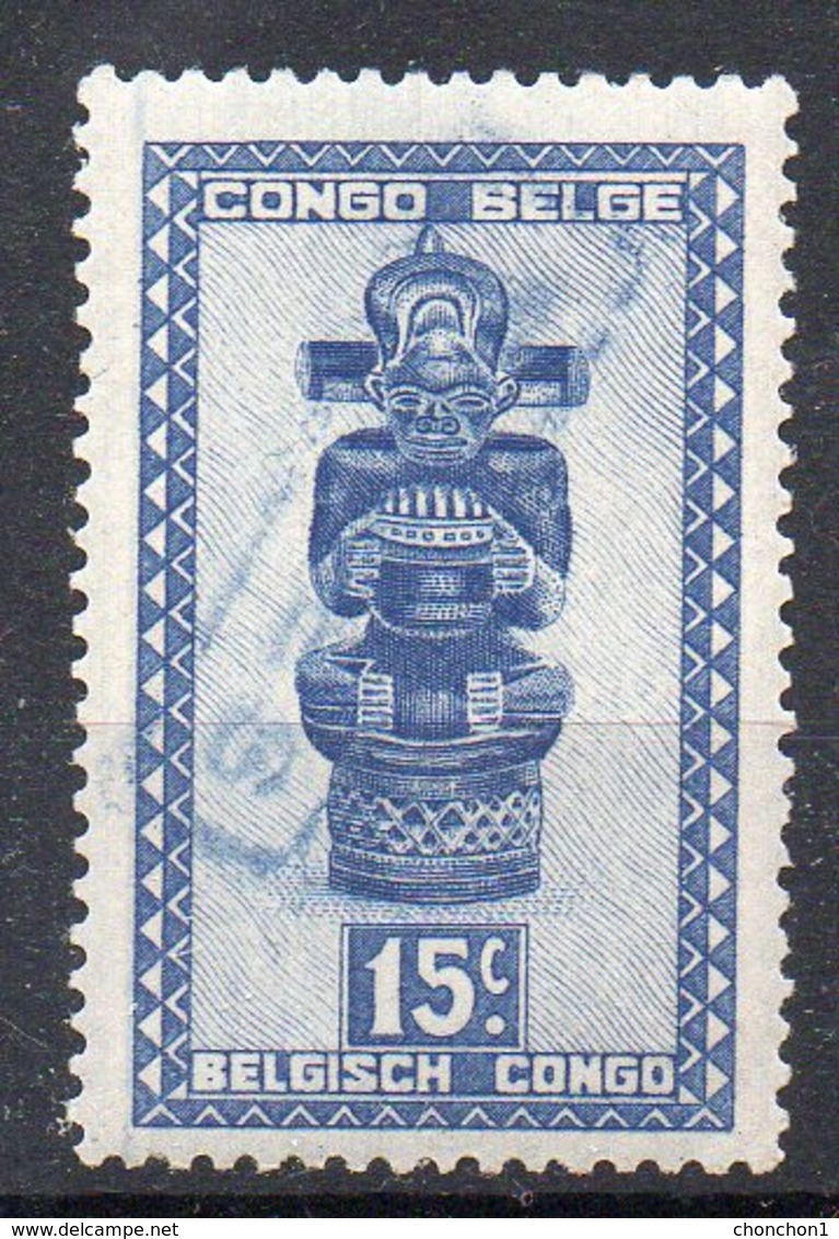 CONGO - 15C MASQUES - GRIFFE TAXES ENCADREE - Pas Au COB - EN BLEU - X - AA4 - Neufs