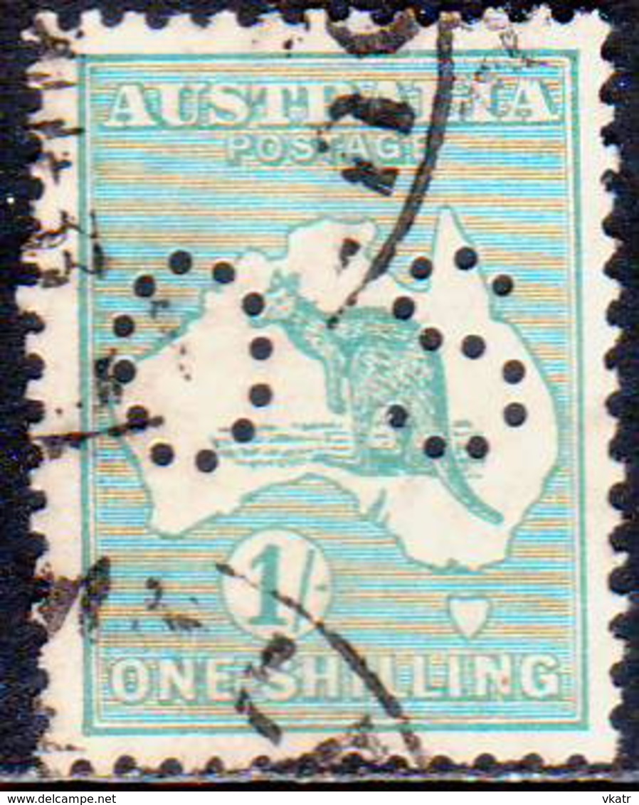 Australia 1929 SG #O116 1sh Used Official Wmk Mult.Crowns Over A - Service