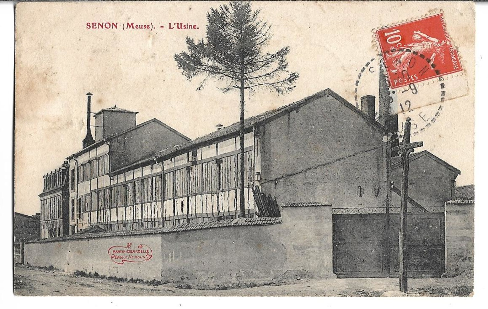 CPA  De  SENON  (55)  -  L'  Usine       //   BE - Autres & Non Classés