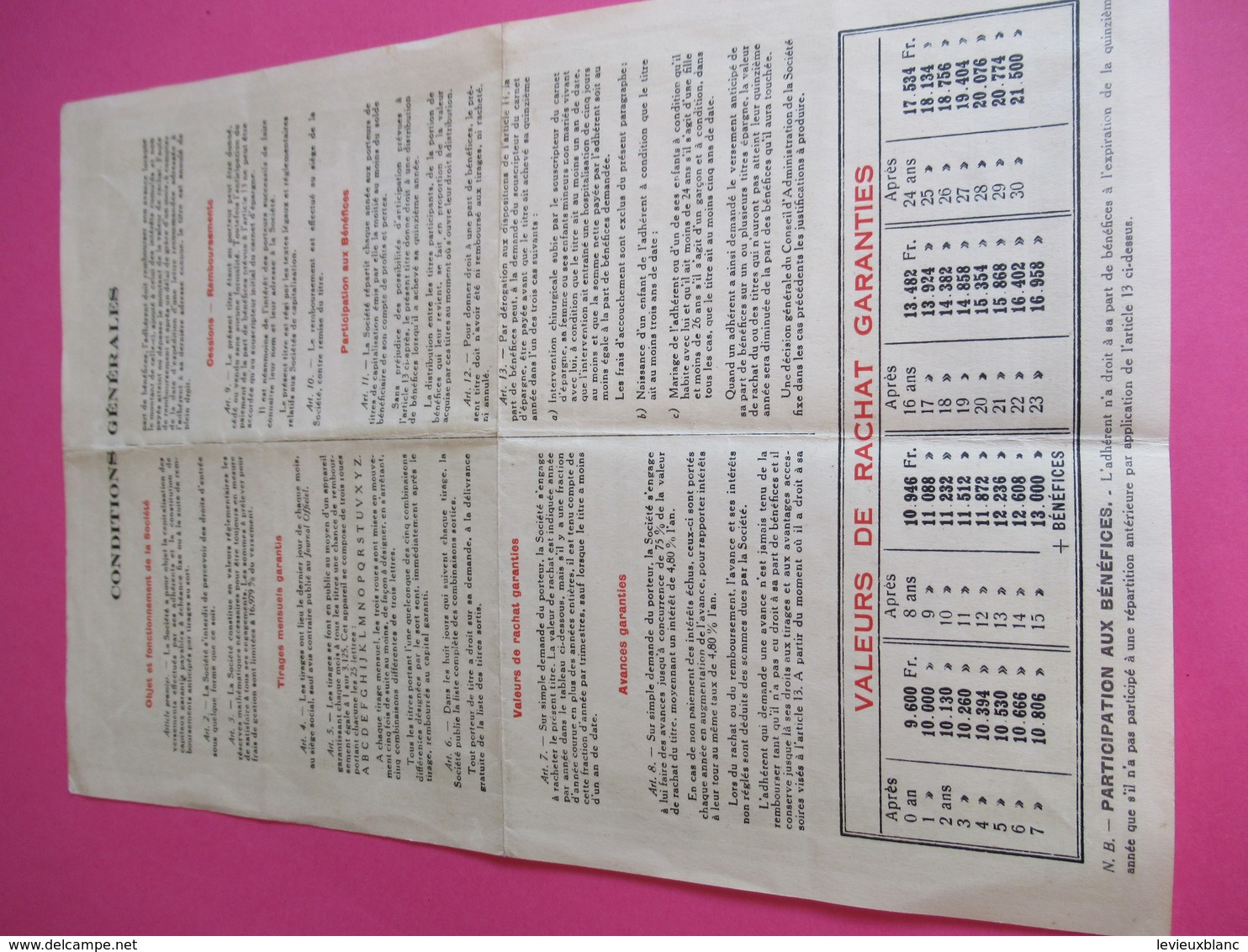 Caisse Fraternelle De Capitalisation/ Titre épargne Au Porteur Entièrement Libéré/ LILLE/ 1953         ACT237 - Banco & Caja De Ahorros