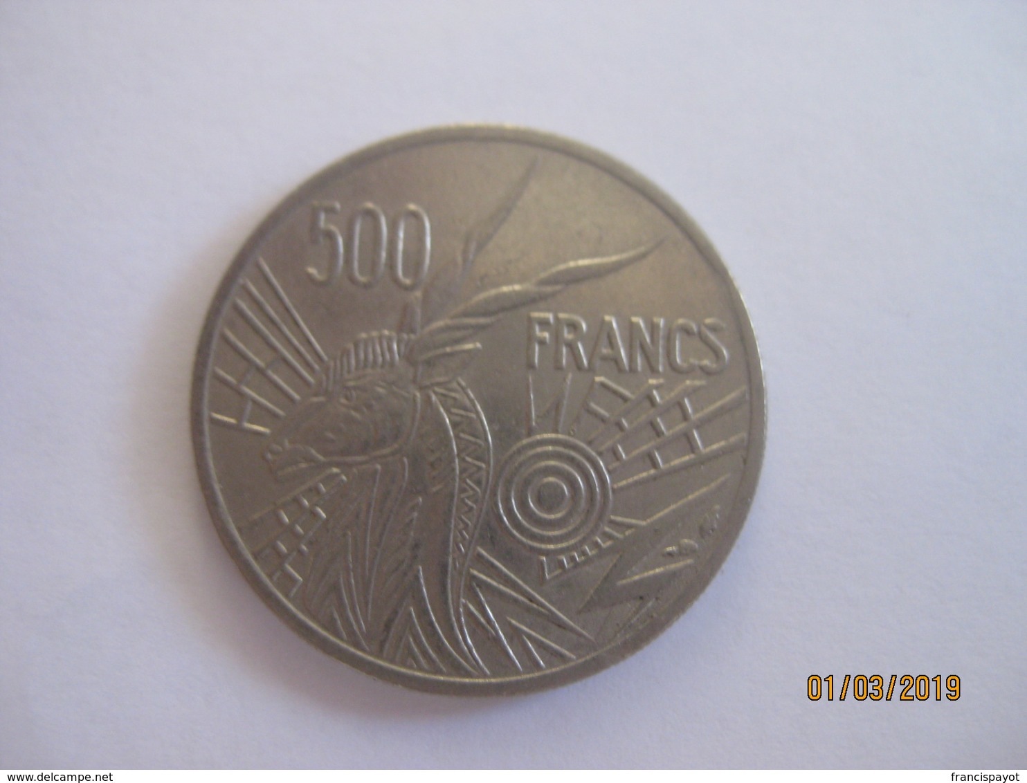 Banque Des Etats De L'Afrique Centrale: 500 Francs CFA 1976 - Otros – Africa