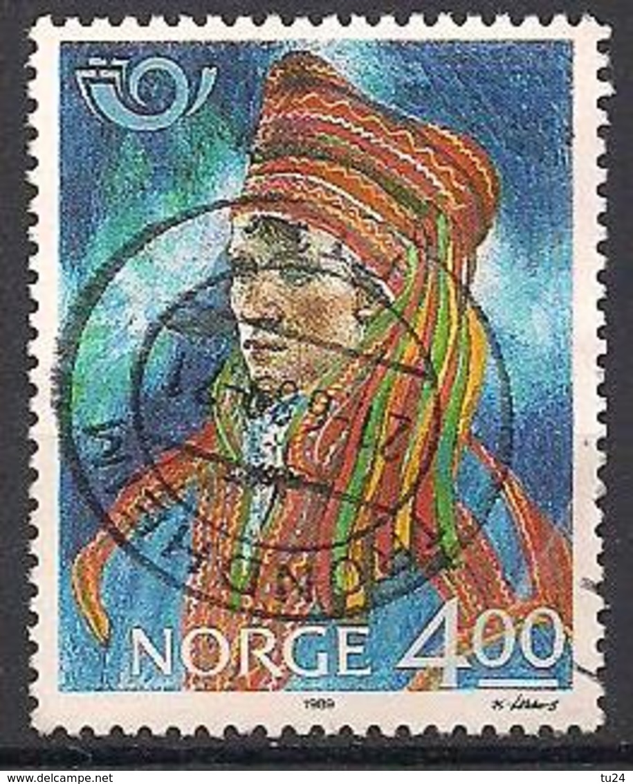 Norwegen  (1989)  Mi.Nr. 1018  Gest. / Used  (10ah22)  NORDEN - Gebraucht