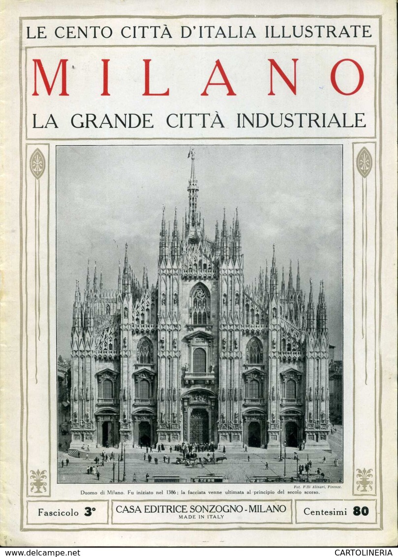 1920 Cento Città D' Italia Milano - Ante 1900