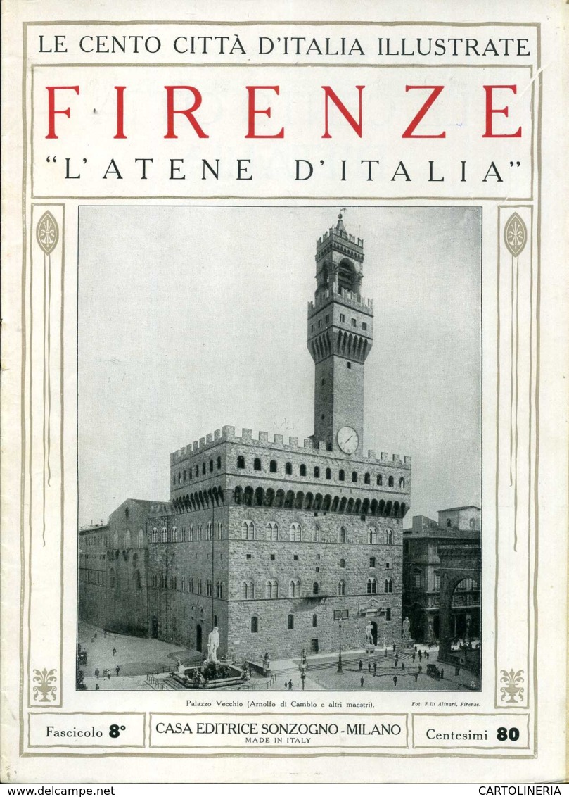 1920 Cento Città D' Italia Firenze - Ante 1900