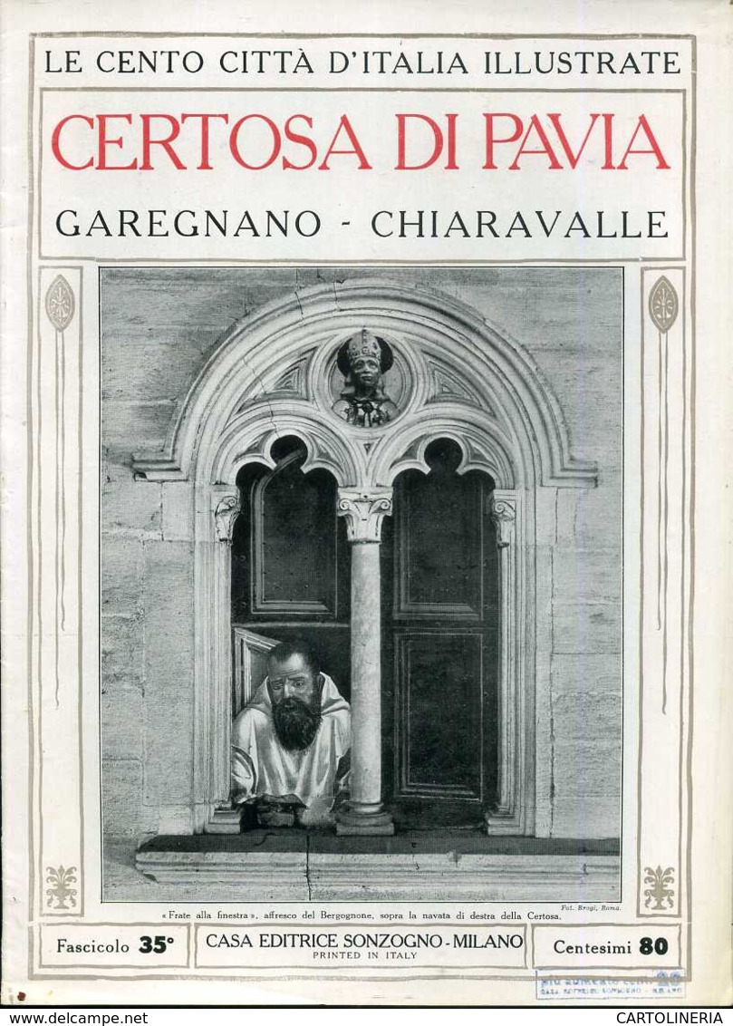 1920 Cento Città D' Italia Certosa Di Pavia Garegnano-Chiaravalle - Ante 1900