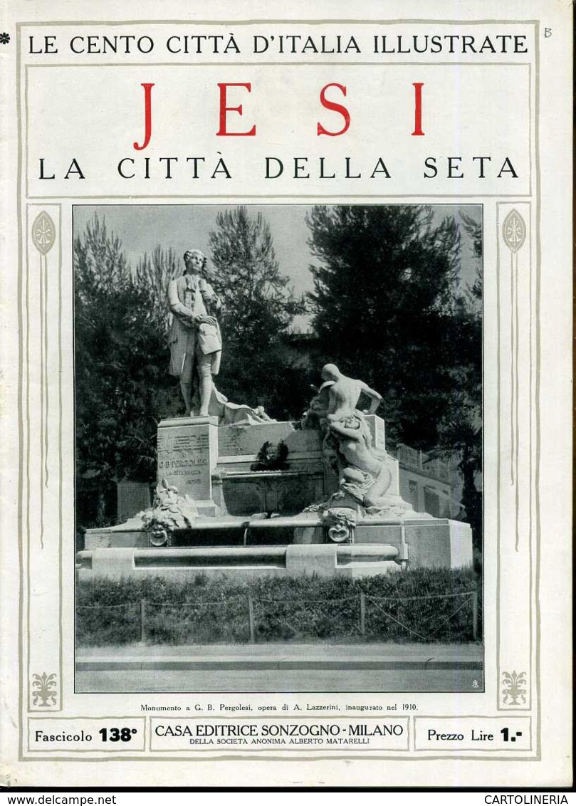 1920 Cento Città D' Italia Jesi-La Città Della Seta - Ante 1900