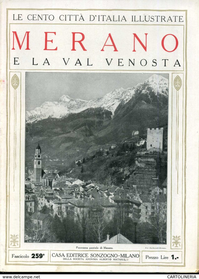 1920 Cento Città D' Italia Merano E La Val Venosta - Ante 1900