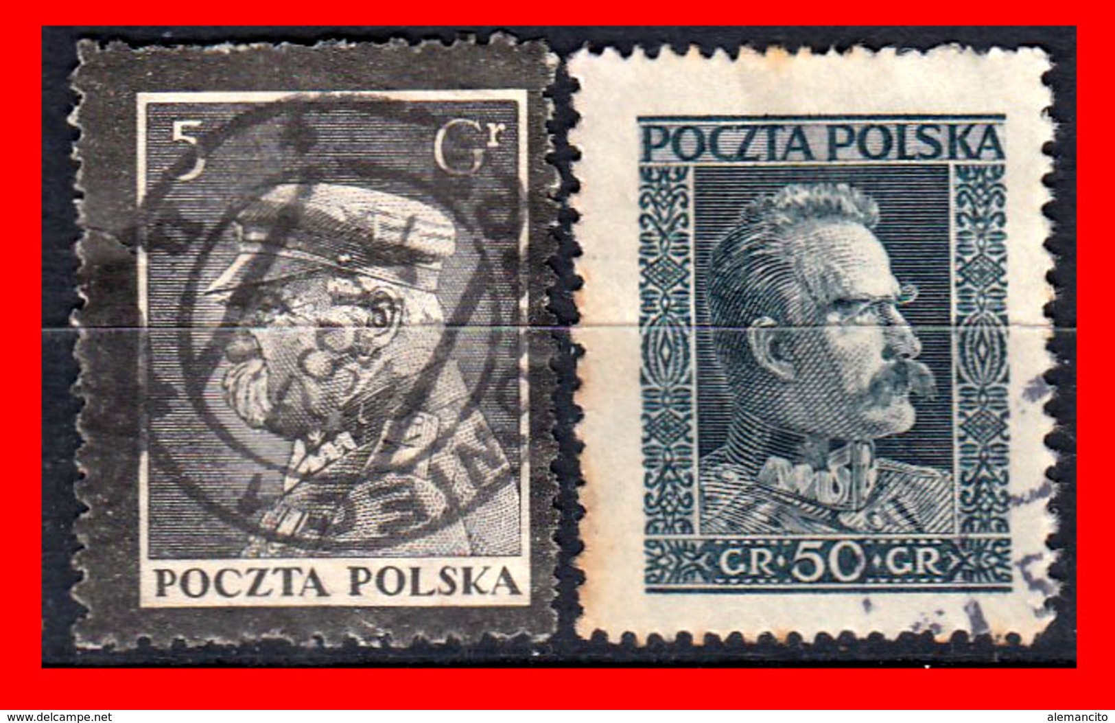POLONIA (EUROPA )  SELLOS USADOS AÑO 1919-33 - Used Stamps