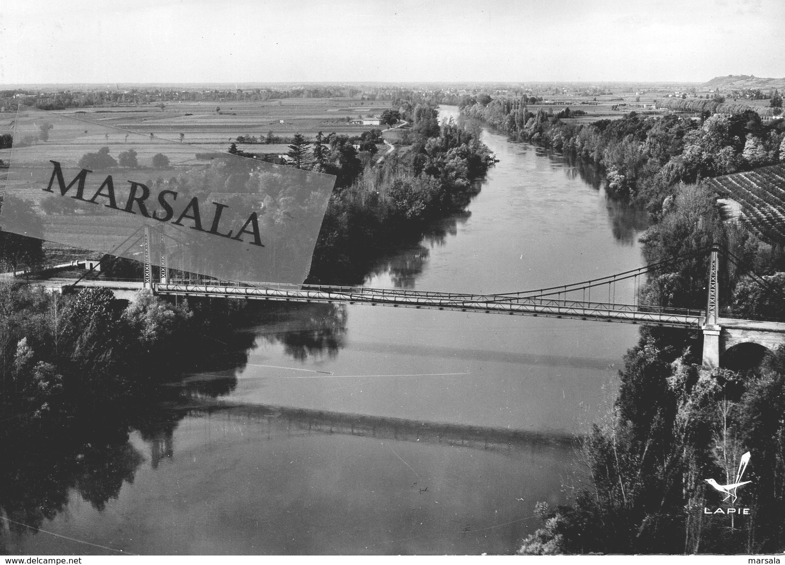 CPSM  Villebrumier Pont Sur Le Tarn - Villebrumier