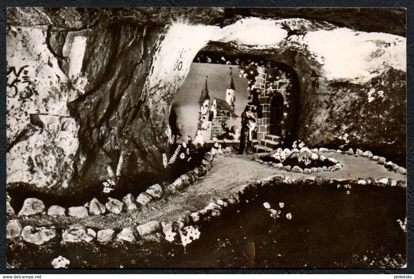 C3216 - Wolldorf Bei Meiningen - Grotte Sandsteinhöhle Höhle Grotta - Straub Und Fischer - Meiningen