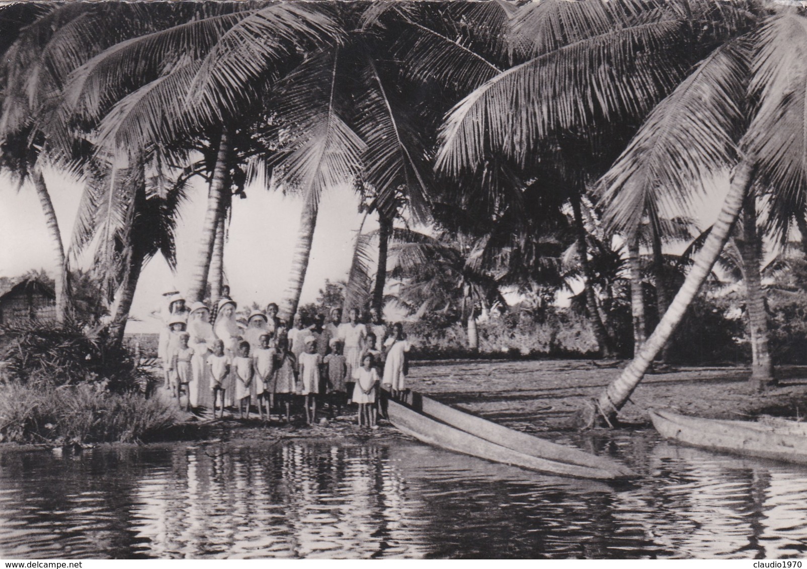 CARTOLINA - COSTA D' AVORIO - DèPART POUR UNE EXCURSION - SOEURS MISSIONNAIRES DE N. - D. DES APOTRES - Costa D'Avorio