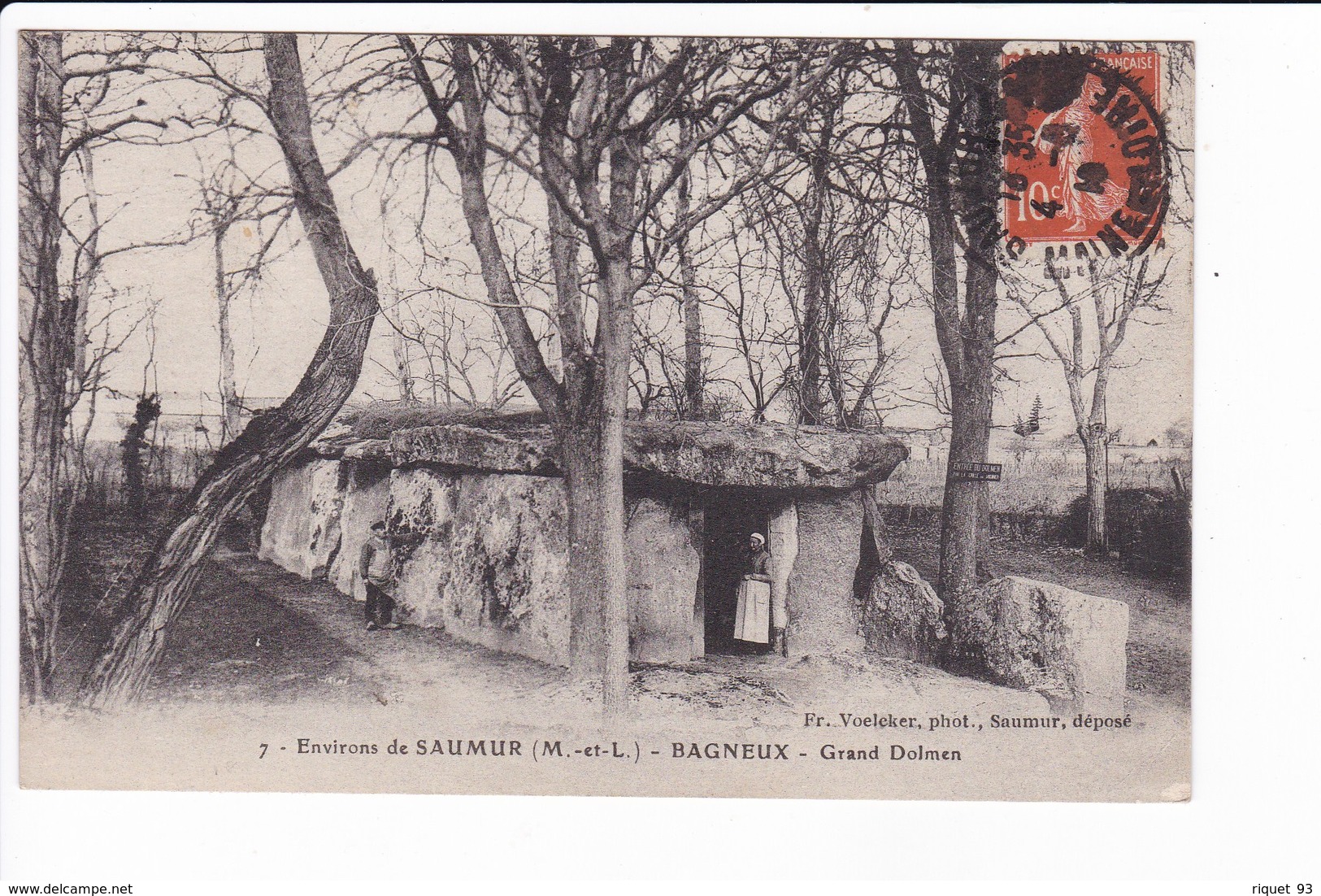 7 - Environs De SAUMUR - BAGNEUX - Grand Dolmen - Andere & Zonder Classificatie