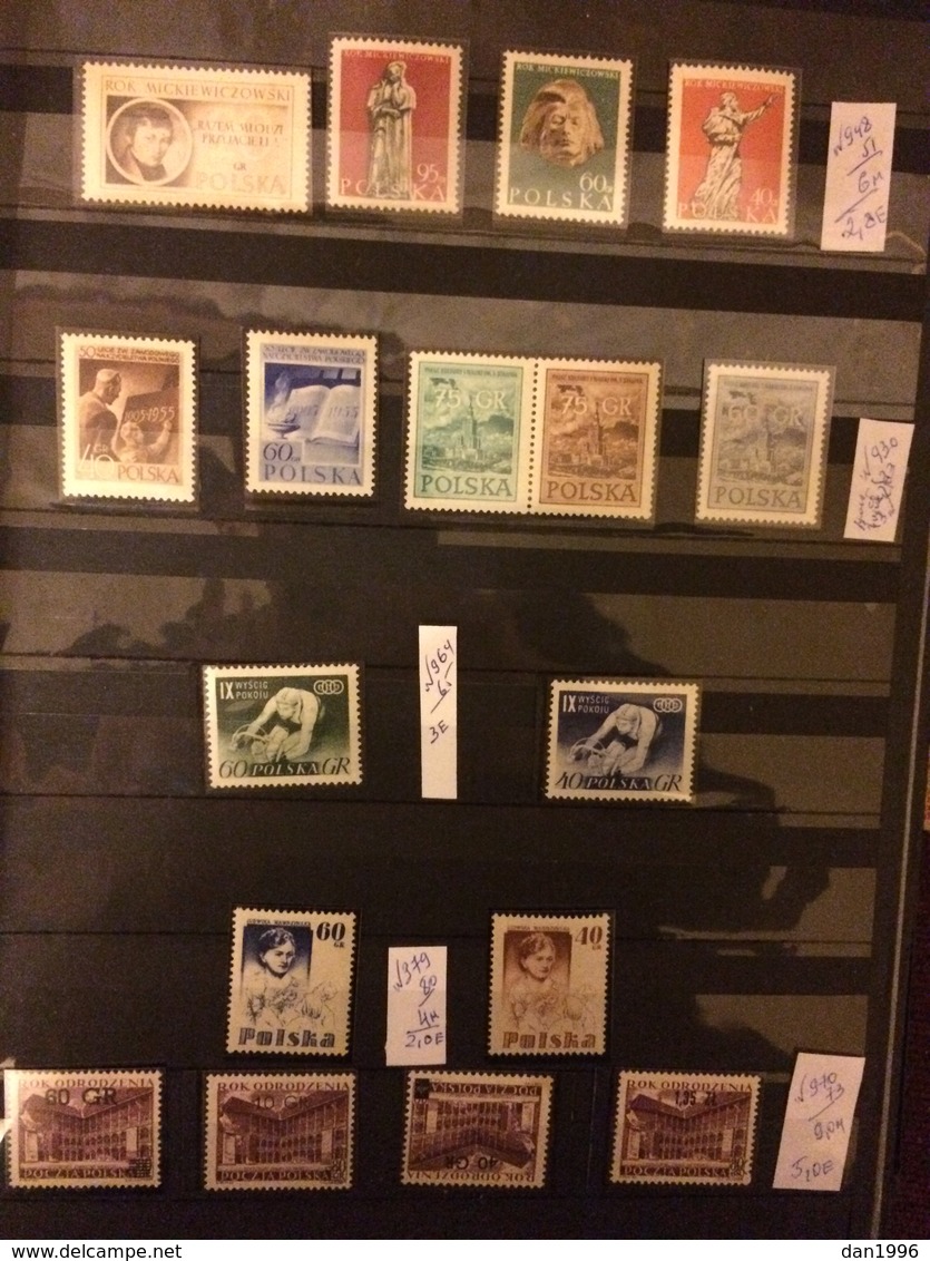 POLAND POLSKA RARE MNH**  COLLECTION !!!!!!! 1919-1960