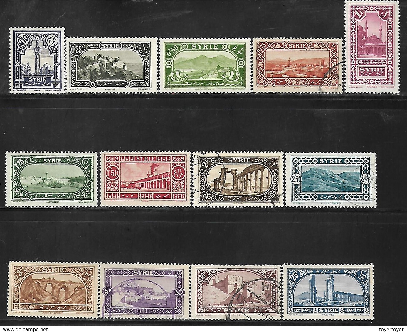 CD151  Syrie De 1925 N°154 à 166 N+ Ou Obl - Unused Stamps