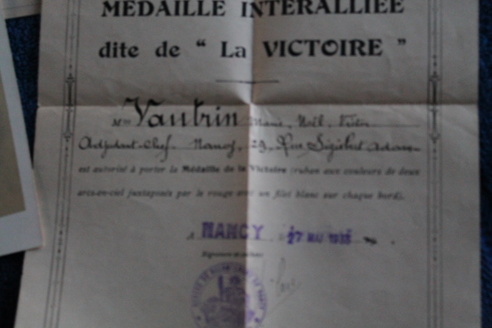 Lot De Documents D'un Poilus Du 25ème Régiment D'artillerie 14-18 - 1914-18