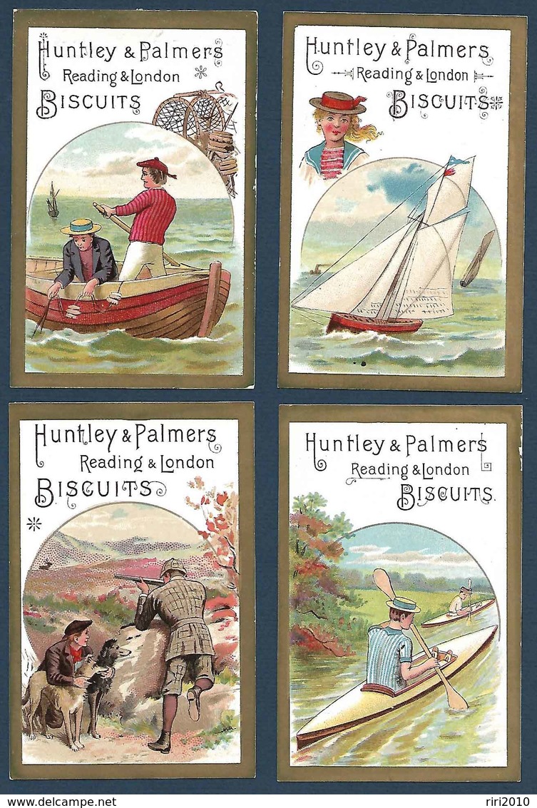 Lot De 12 Chromos - Huntley & Palmers Fabricants De Biscuits - Reading Et Londres - Other & Unclassified