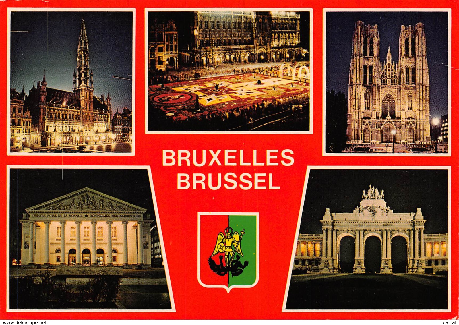 CPM - BRUXELLES - Multi-vues, Vues Panoramiques