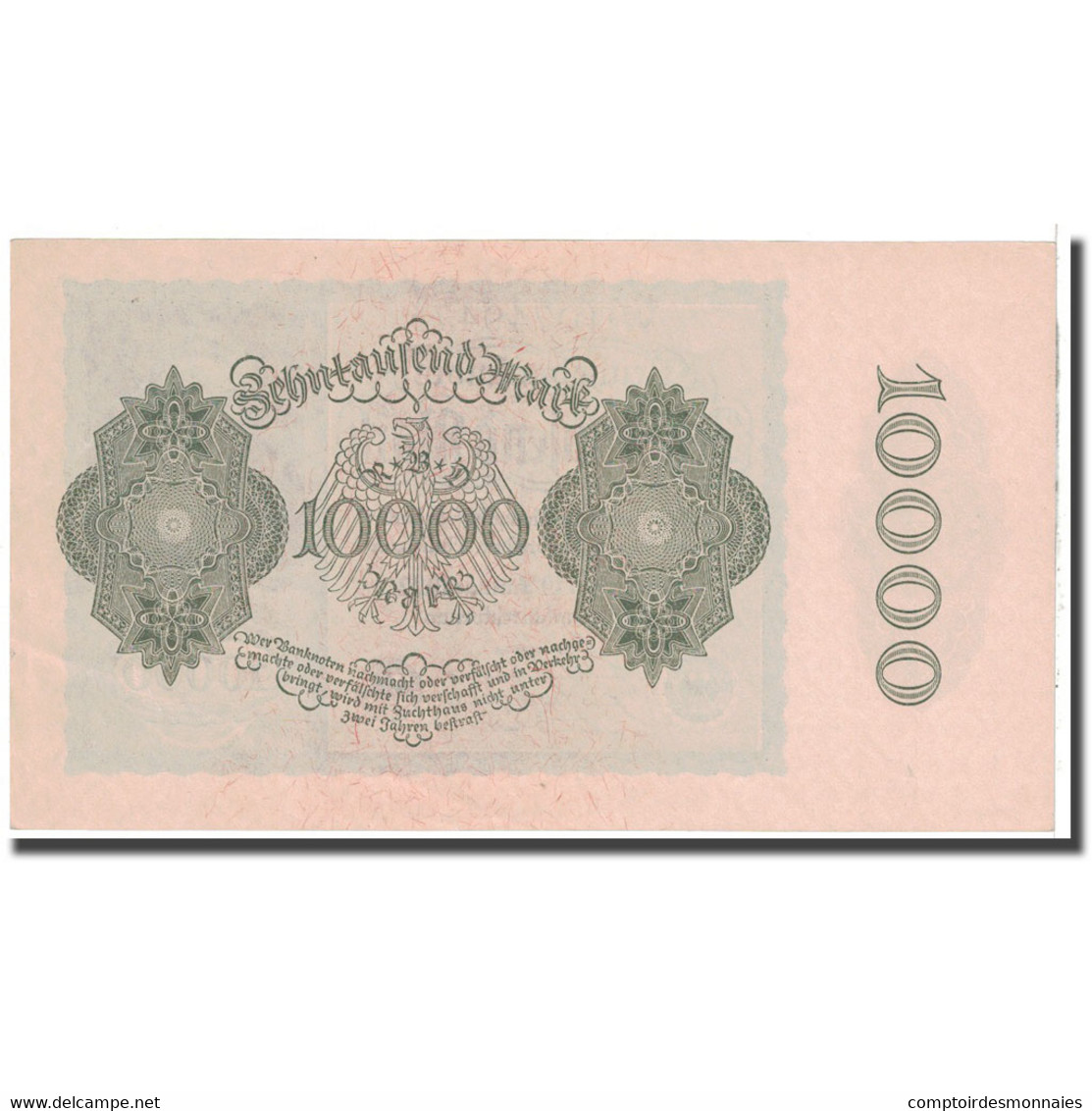 Billet, Allemagne, 10,000 Mark, 1922, 1922-01-19, KM:72, SPL - 10000 Mark