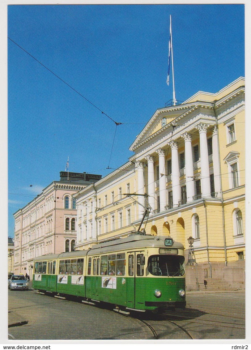 1426/ HELSINKI Finland. Tranway / Tram, Senaatintori (1967/1970). Non écrite. Unused. No Escrita. Non Scritta. - Tranvía