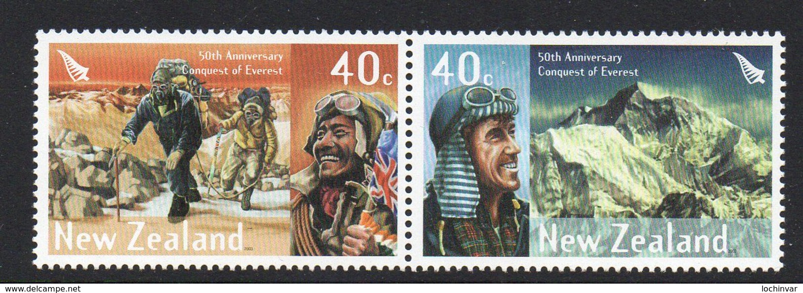 NEW ZEALAND, 2003 EVEREST PAIR MNH - Unused Stamps