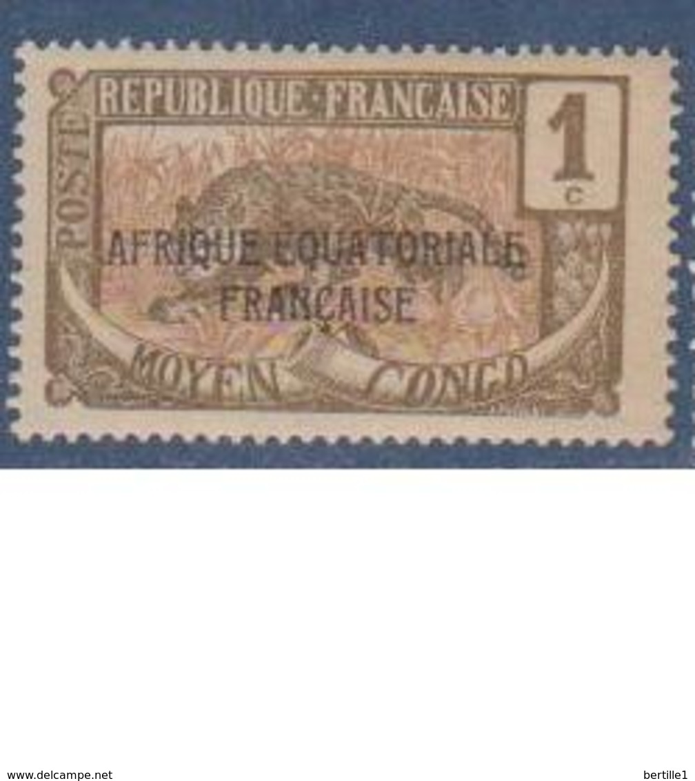 CONGO          N°  YVERT  :   72   NEUF SANS   CHARNIERES      ( Nsch 1/20 ) - Unused Stamps