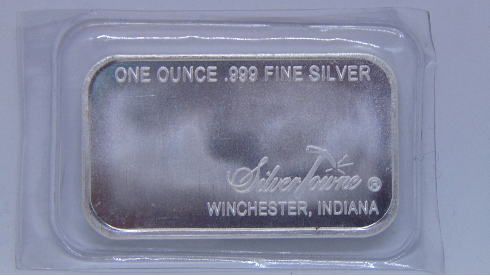 Silver Towne Mint 1 Troy Oz .999 Fine Silver Bar Prospector - Unclassified