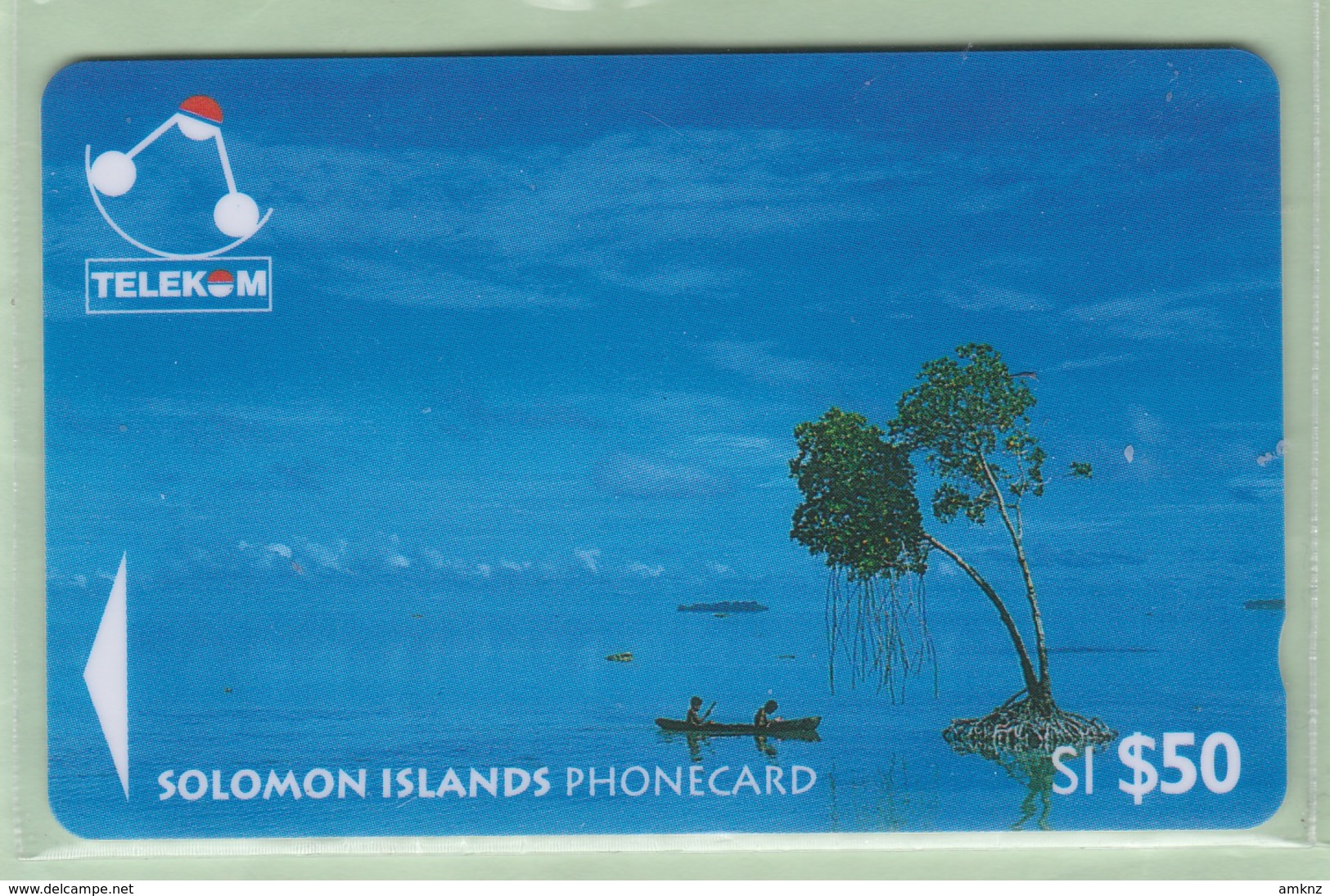 Solomon Island - 1996 Canoes - $50 Sikaiana - SOL-16 - VFU - Salomon