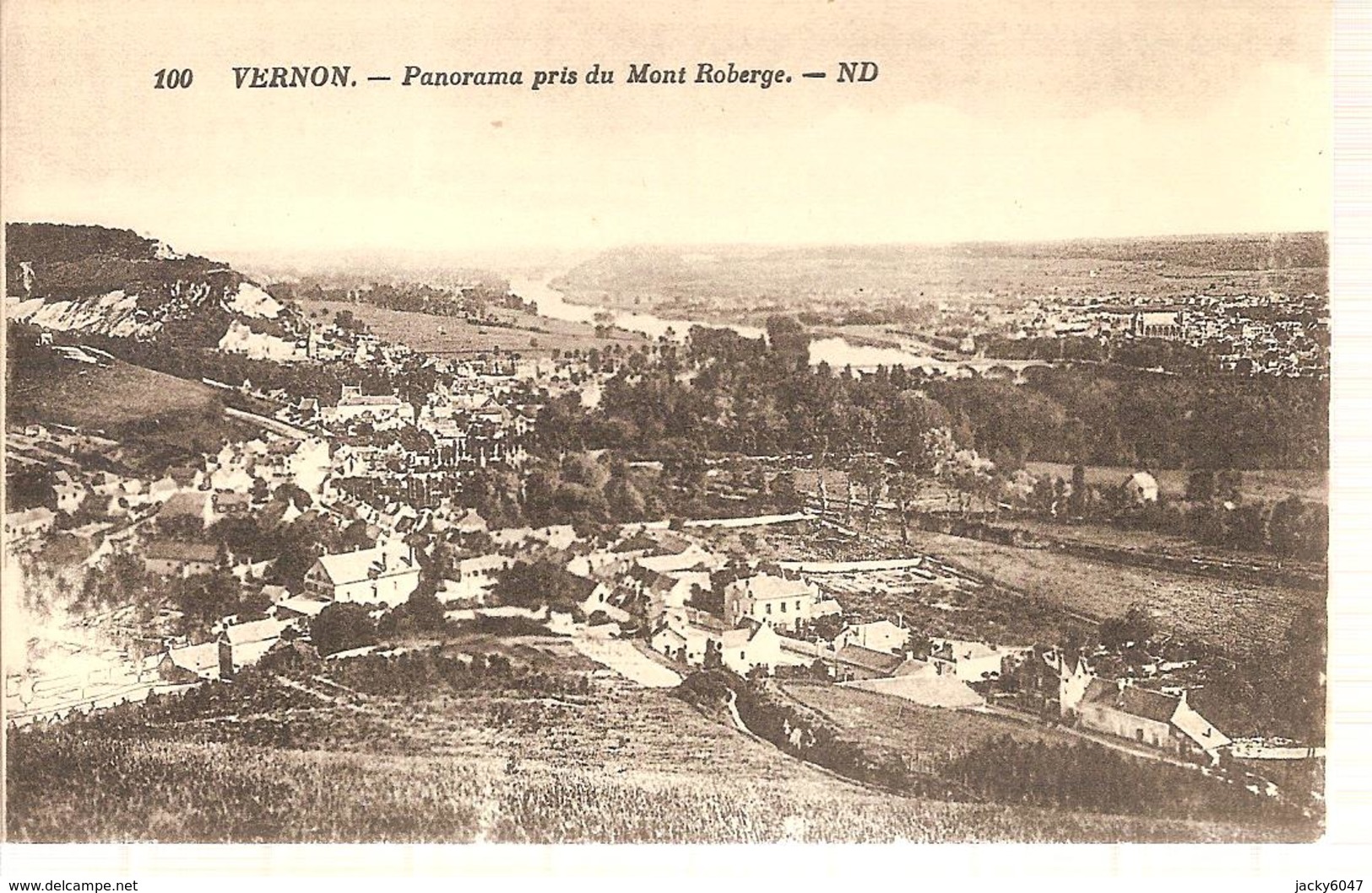 27 - Vernon  - Panorama Pris Du Mont Roberge - Vernon